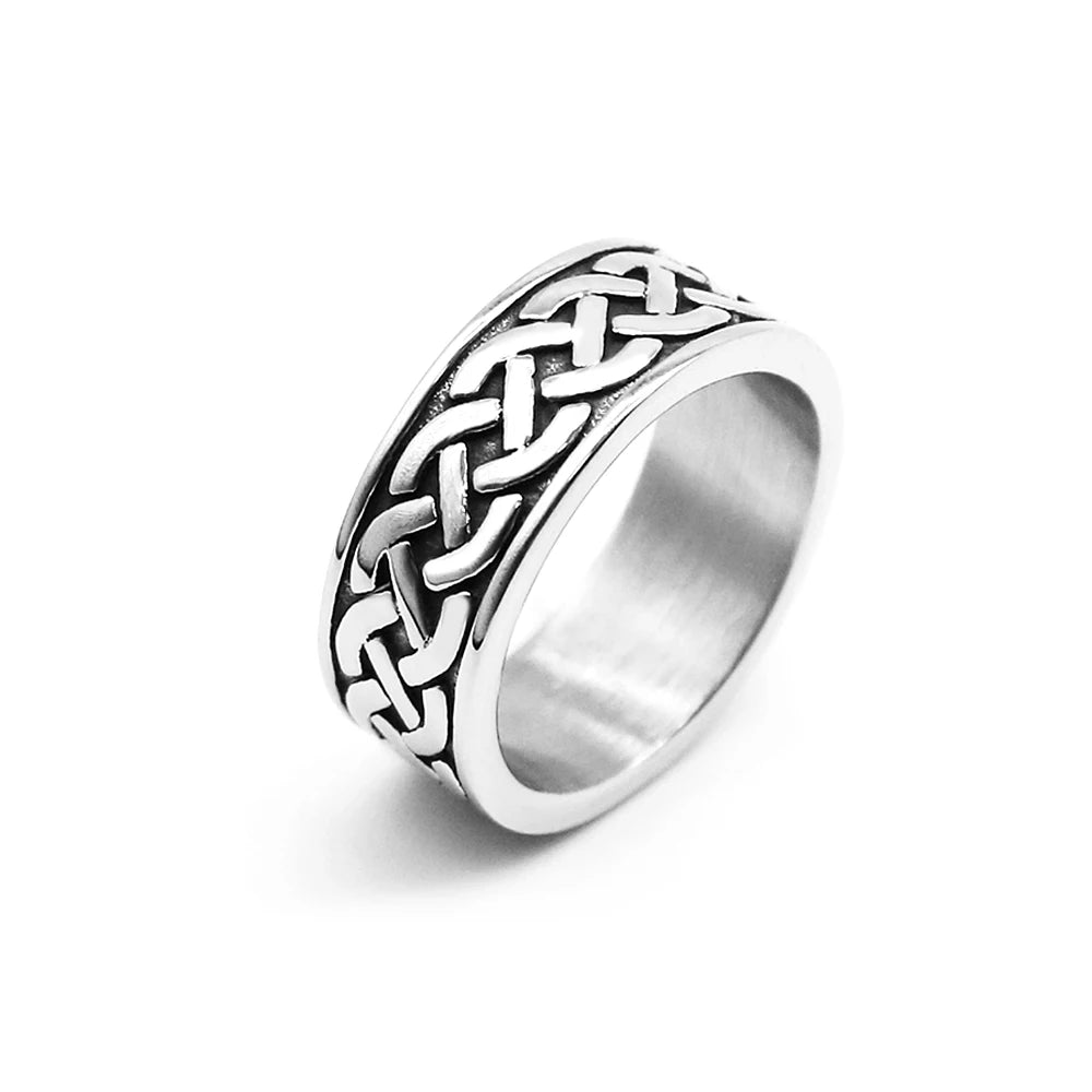 Anillo Sello Punk de Acero 316L
