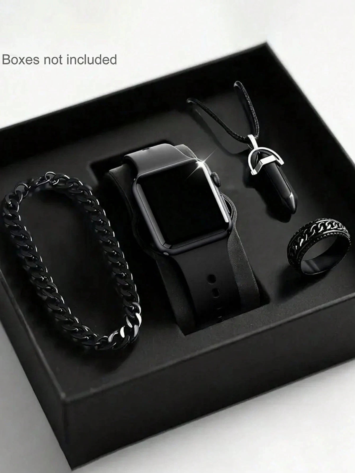 Reloj LED Cuadrado con Conjunto de Joyería