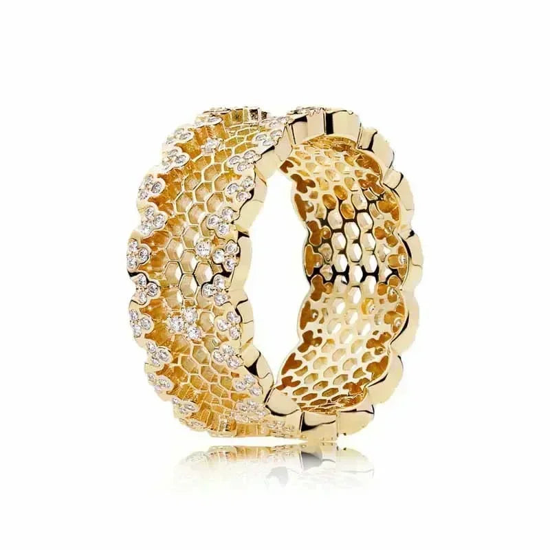 Anillo de Plata 925 con Corona de Corazón
