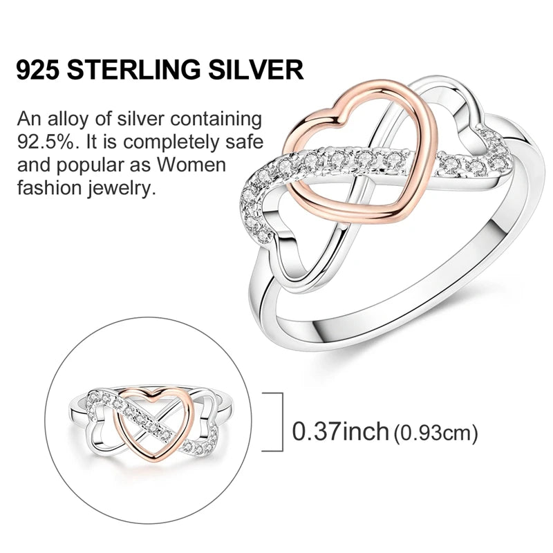 Anillo de Plata 925 con Circonitas