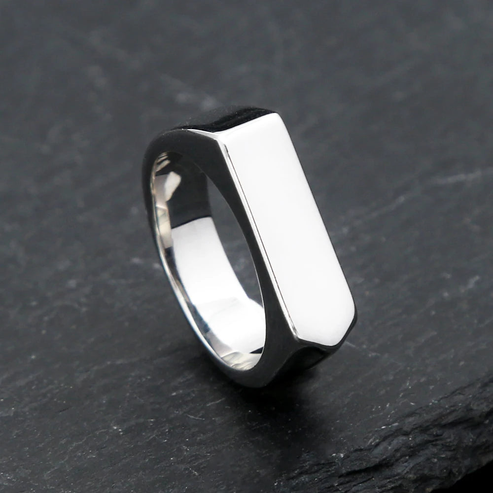 Anillo Sello Punk de Acero 316L