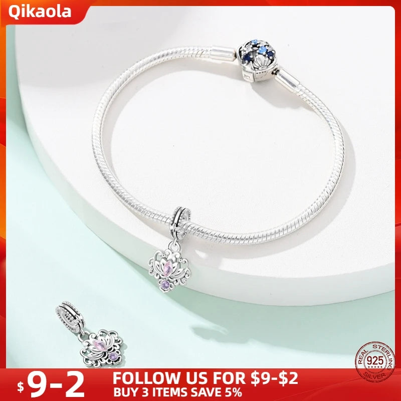 Charm de Plata 925 con Flor Guardiana