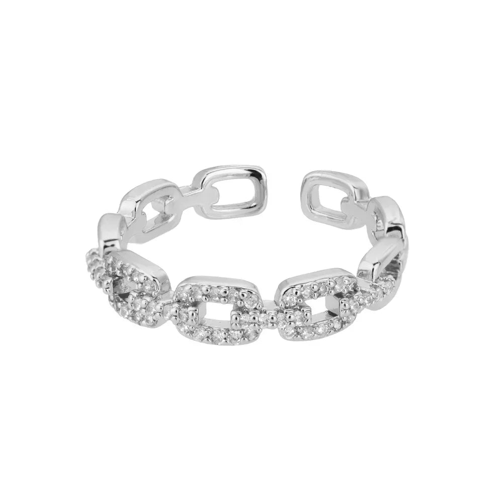 Anillo Dorado Vintage con Corazón