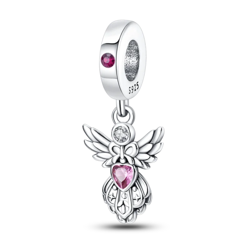 Charm de Plata 925 con Flor Guardiana
