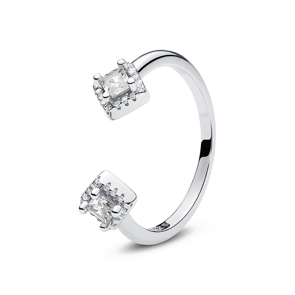 Anillo de Plata 925 con Corazón y Corona