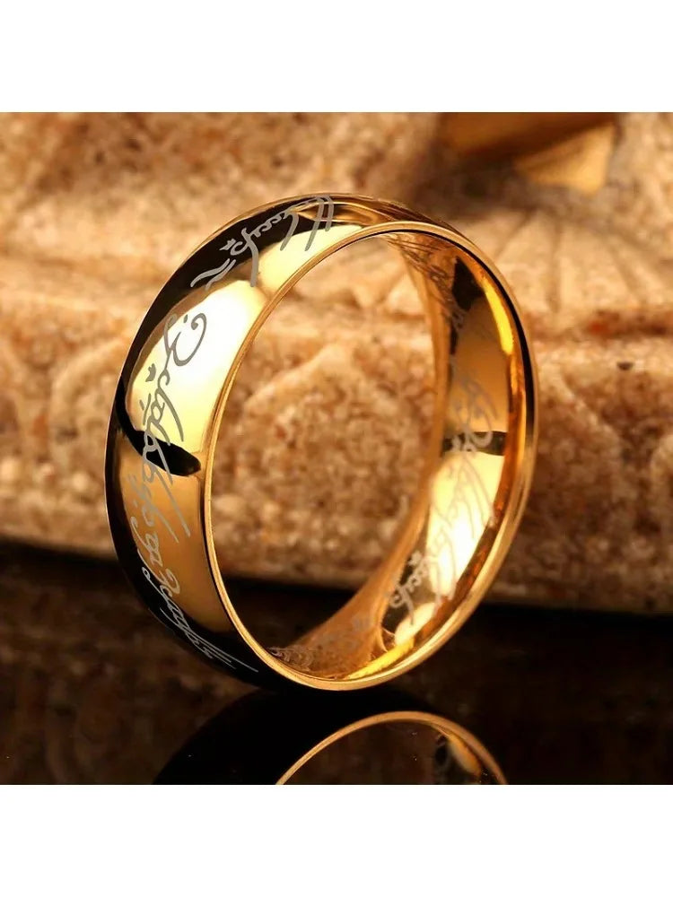 Anillo Clásico de Acero Inoxidable