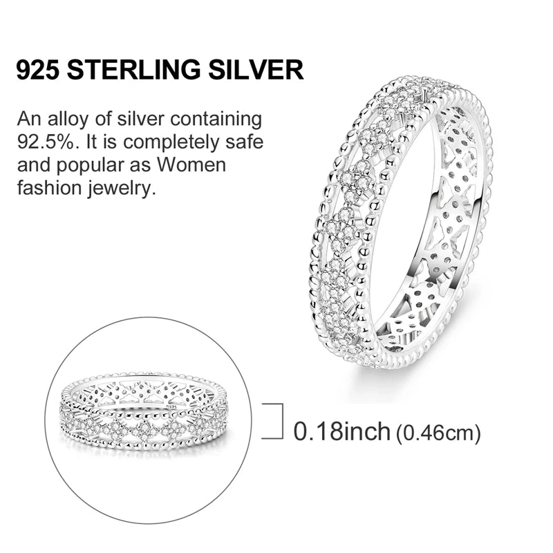 Anillo de Plata 925 con Circonitas