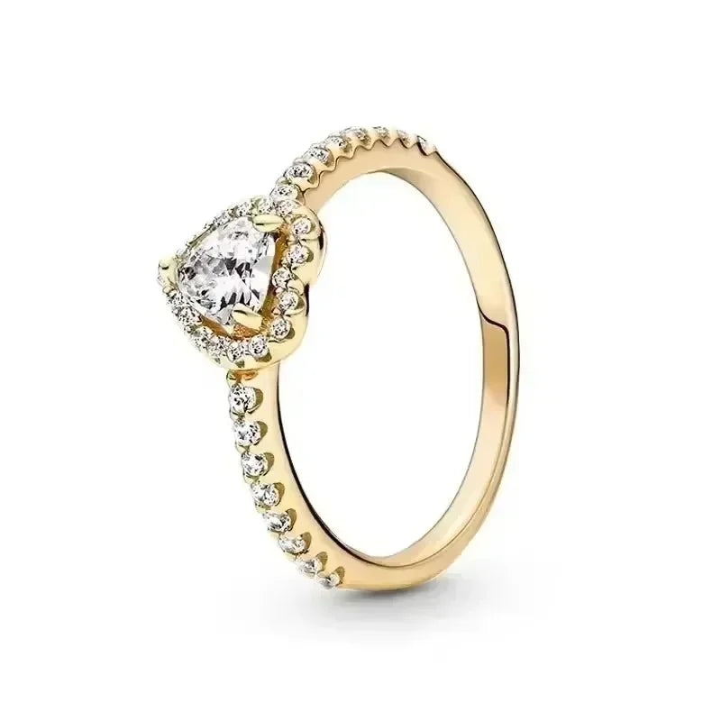 Anillo de Plata 925 con Corona de Corazón