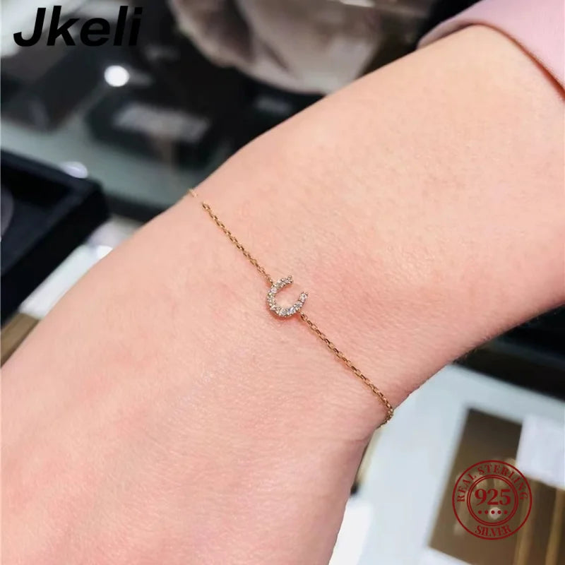 Pulsera Minimalista de Plata 925 con Circones