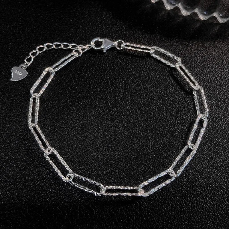 Pulsera Ajustable de Acero con Circonitas