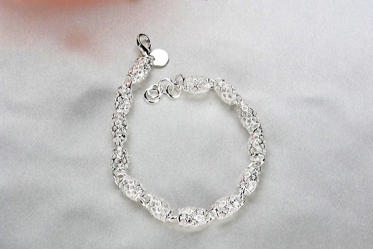 Pulsera Geométrica de Plata 925 con Circonitas