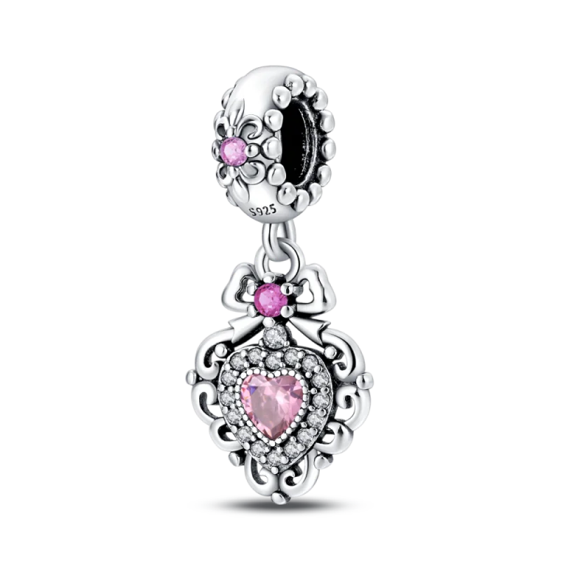 Charm de Plata 925 con Flor Guardiana