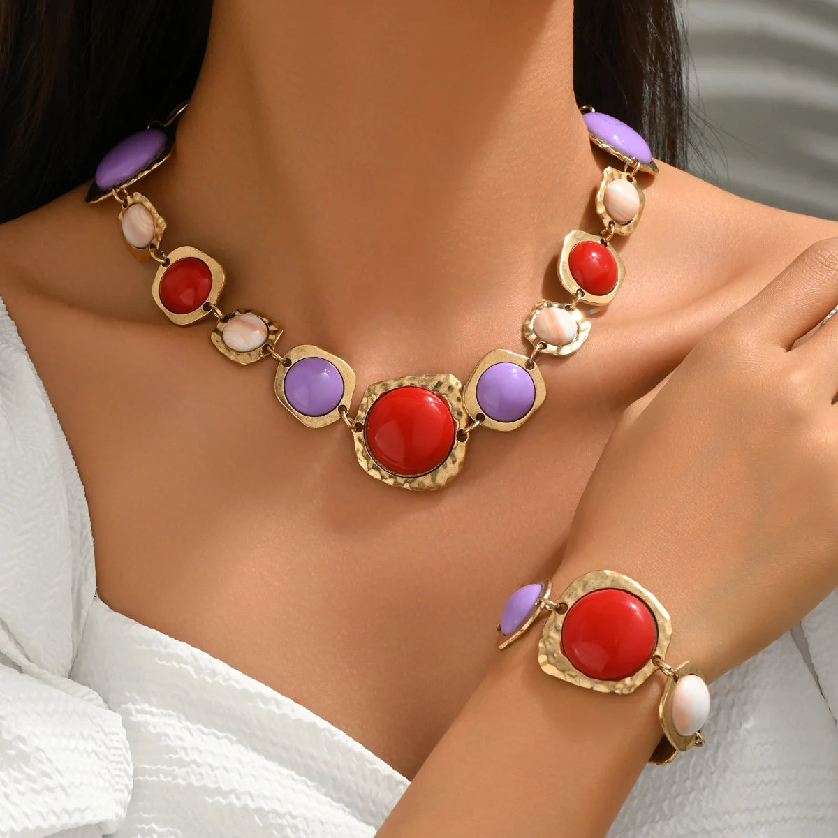 Conjunto de Joyería Brutalista
