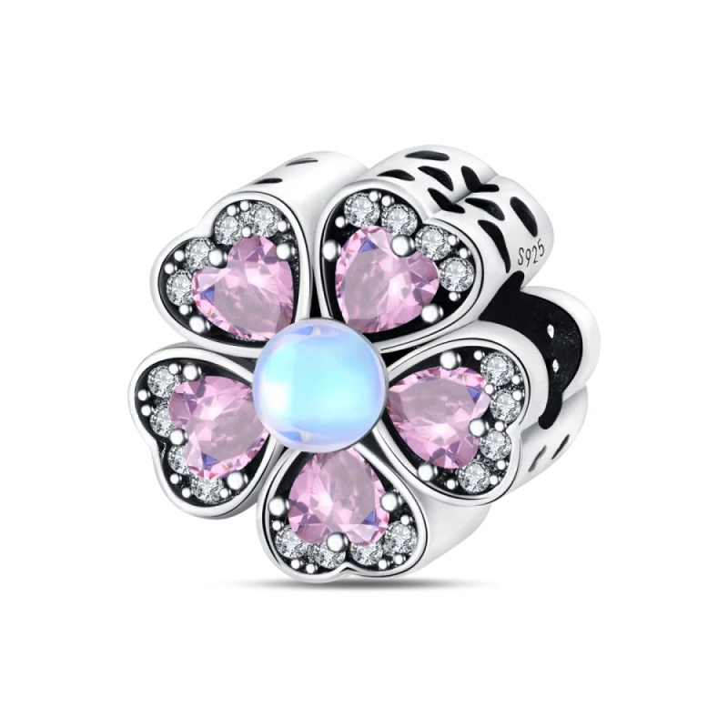 Charm de Plata 925 con Flor Guardiana