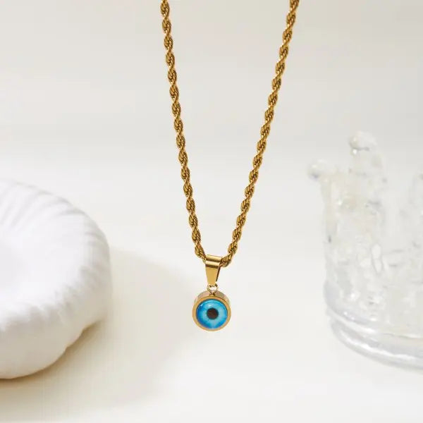 Conjunto de Acero con Ojo Turco y Sol