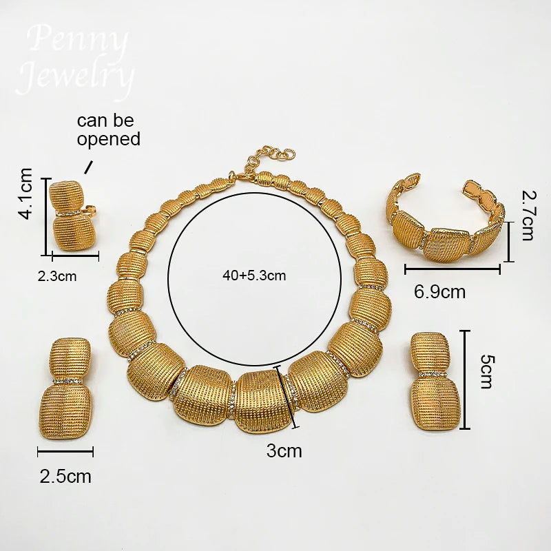 Conjunto de Joyería Brutalista