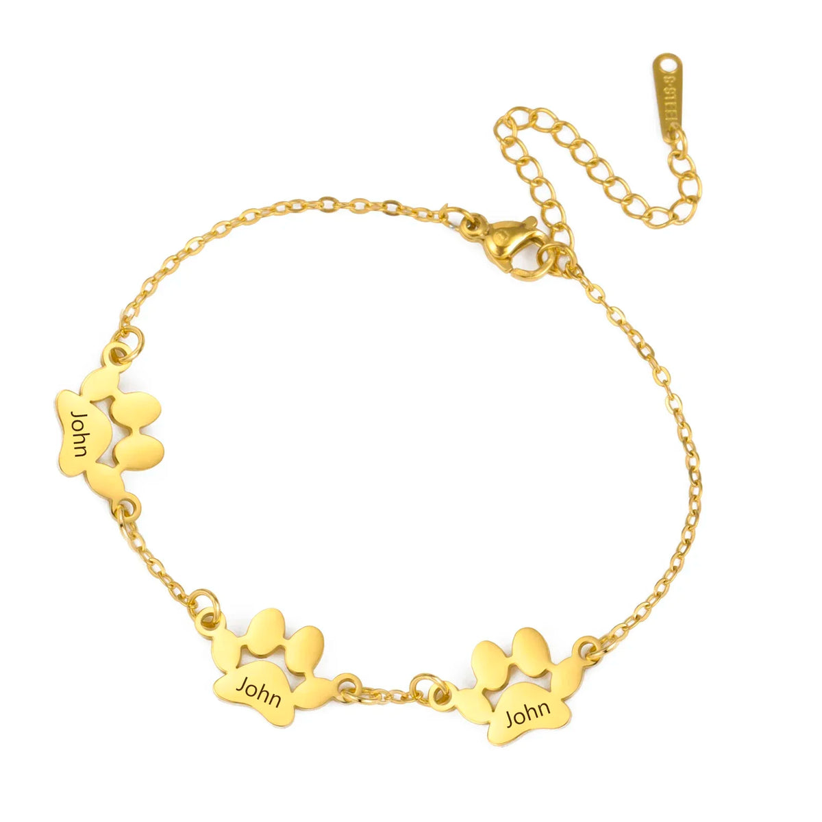 Pulsera Personalizada con Huella y Nombre