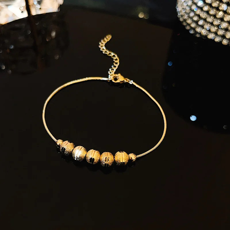 Pulsera Ajustable de Acero con Circonitas
