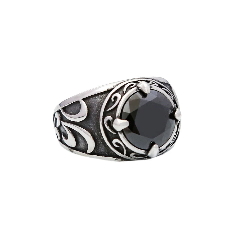 Anillo Sello Punk de Acero 316L