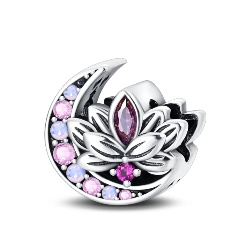 Charm de Plata 925 con Flor Guardiana