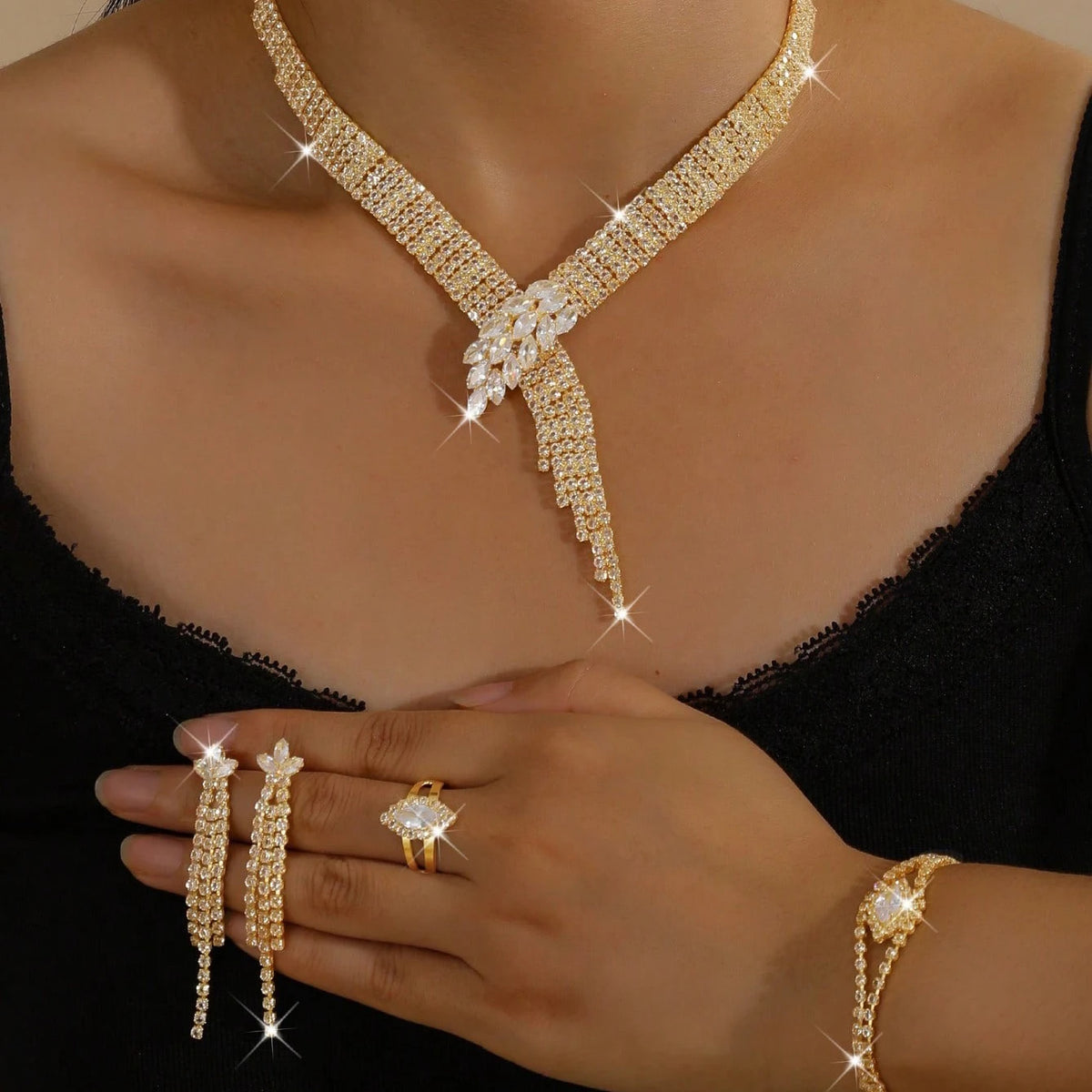 Conjunto de Joyería Brutalista