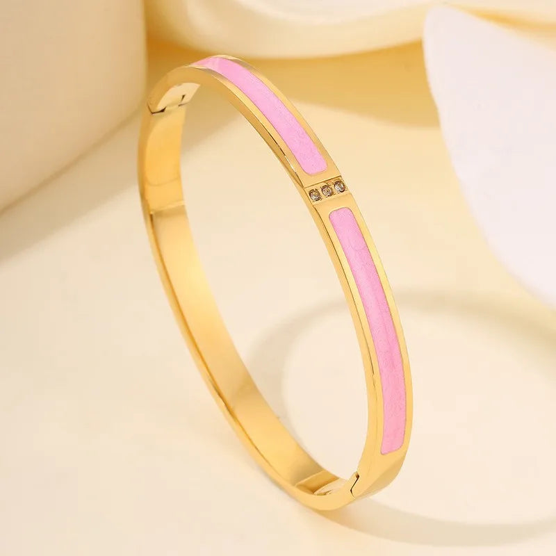 Set de Pulseras Apilables con Circonitas