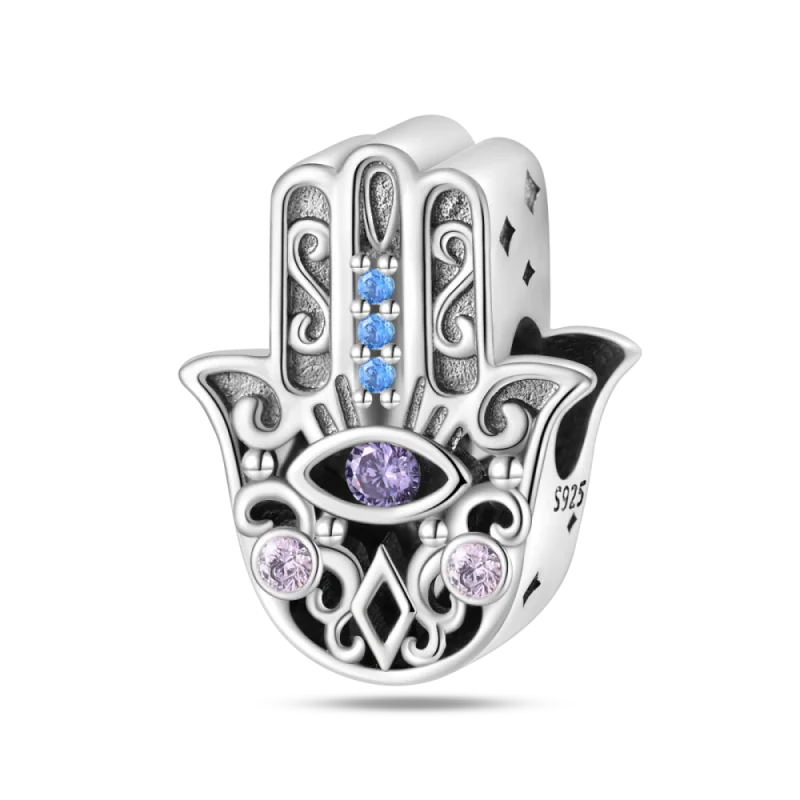 Charm de Plata 925 con Flor Guardiana