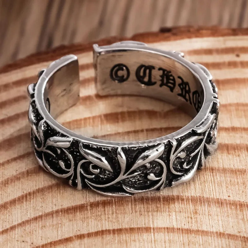 Anillo Brutalista Geométrico