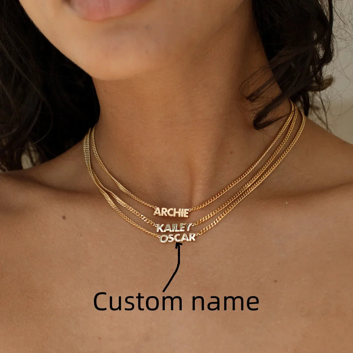 Collar Minimalista con Nombre Personalizado