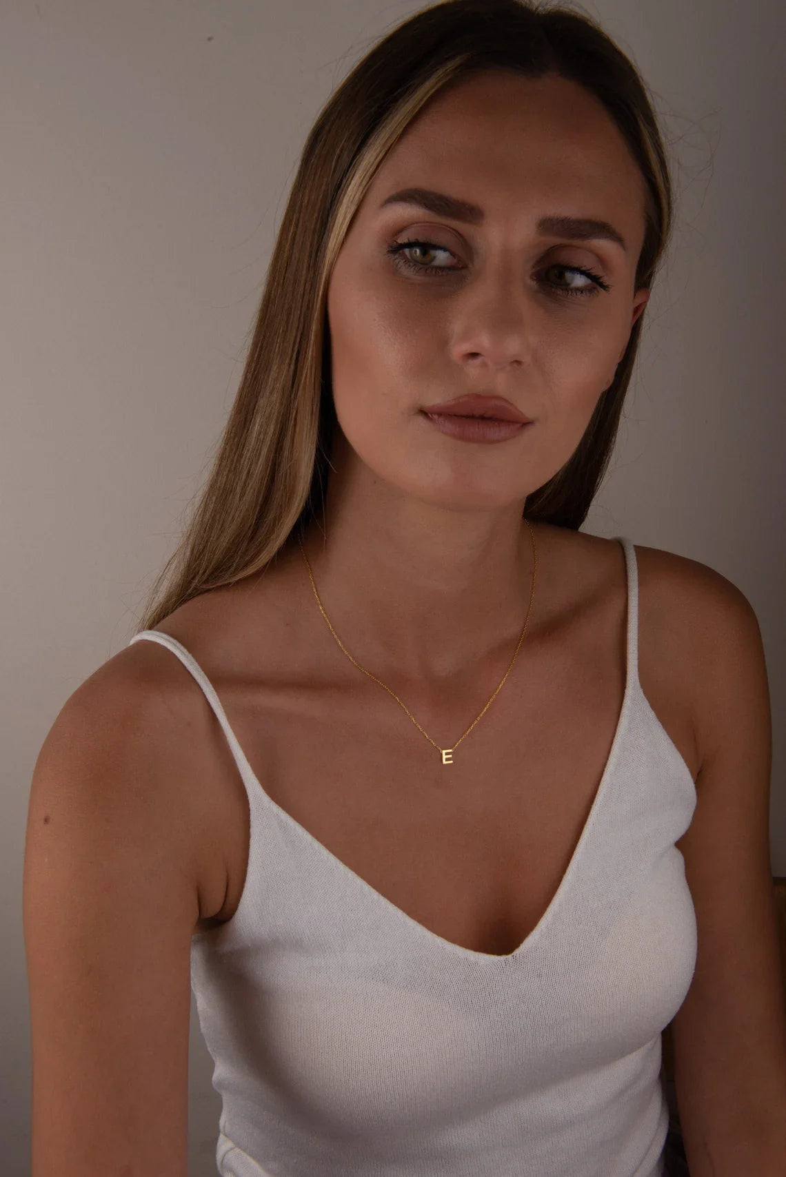 Collar de Acero con Inicial Personalizada