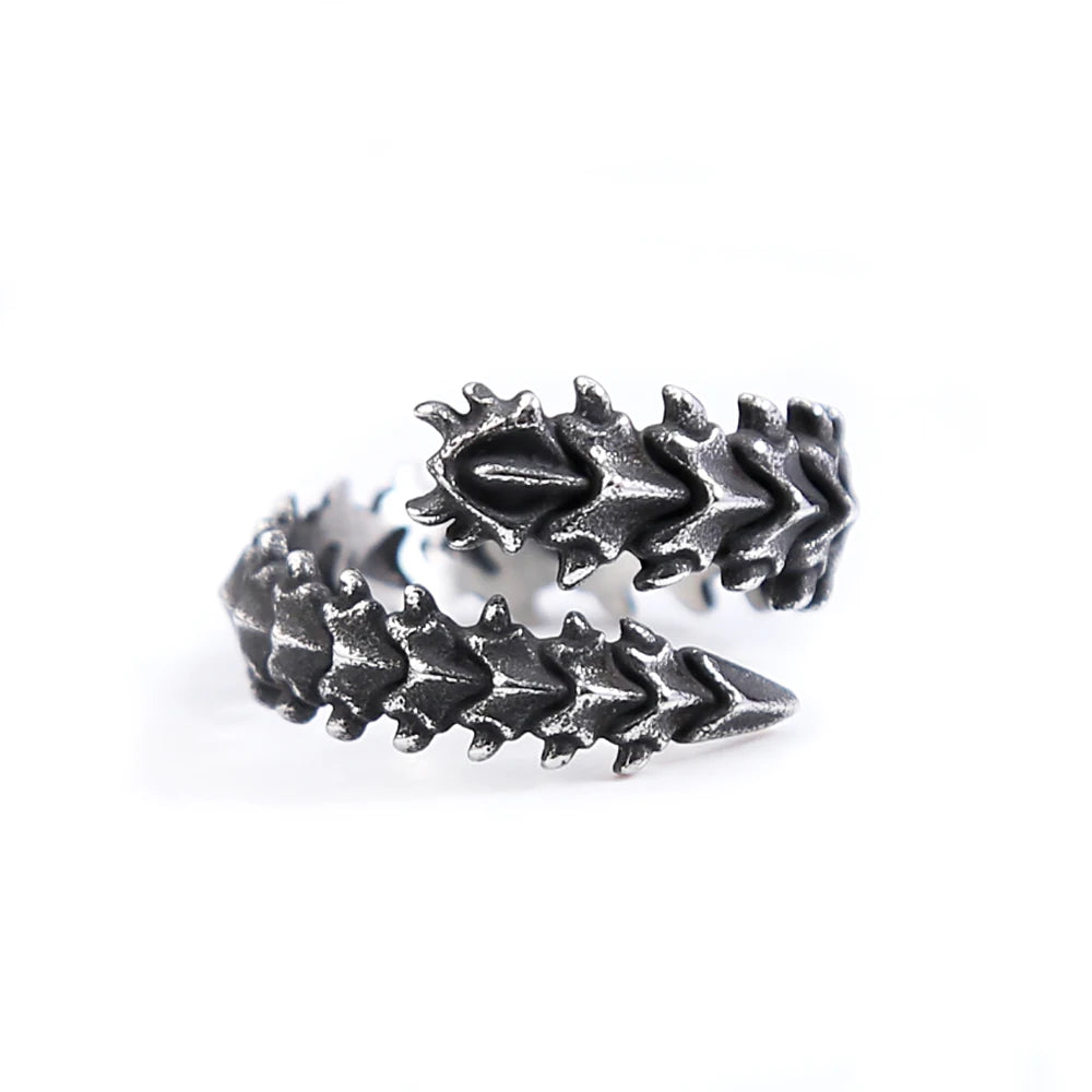 Anillo Sello Punk de Acero 316L