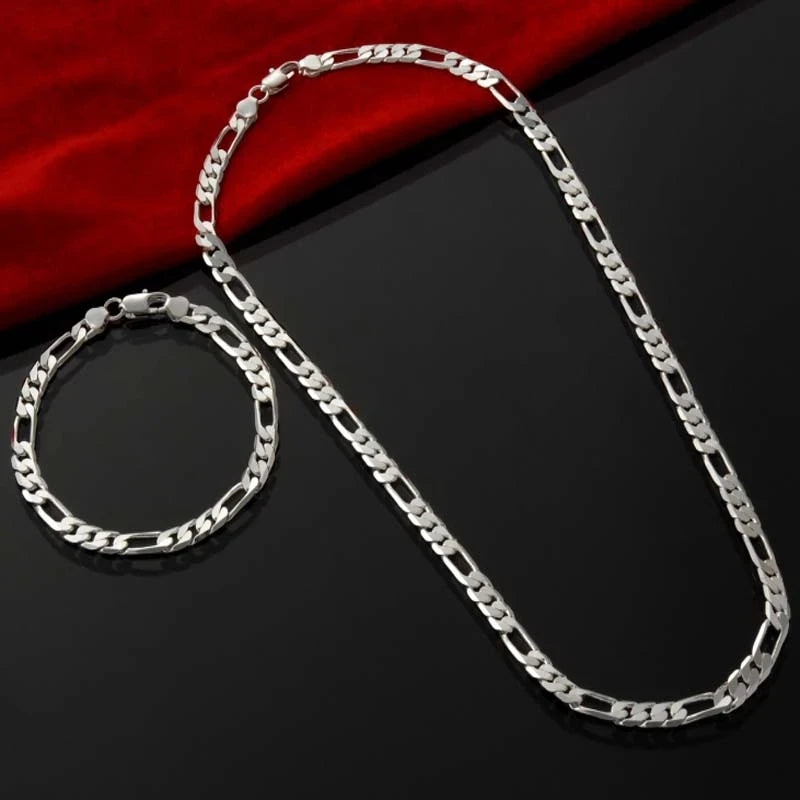 Conjunto de Joyería de Plata 925
