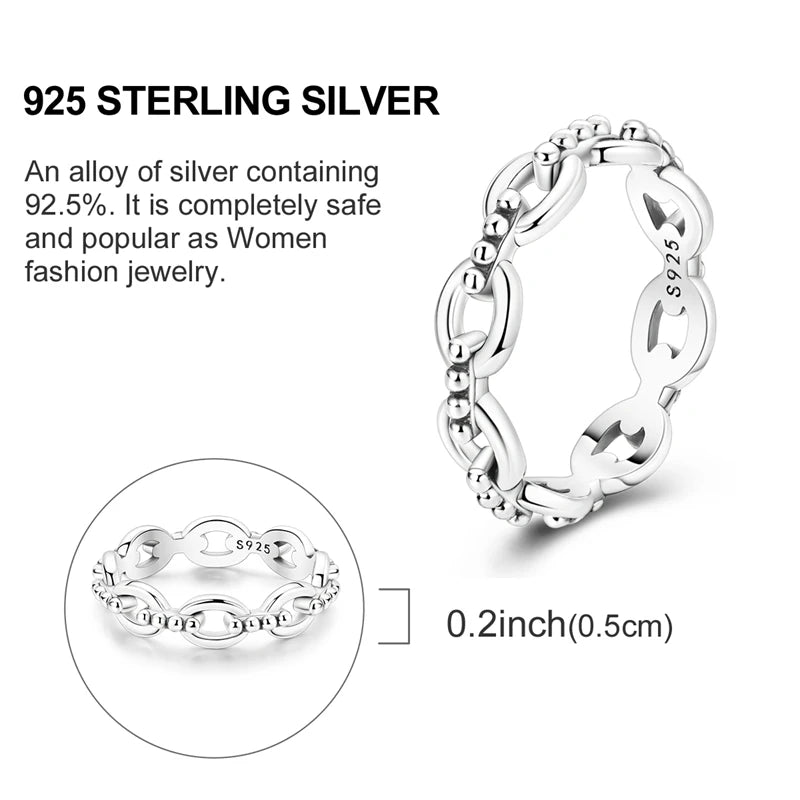 Anillo de Plata 925 con Circonitas