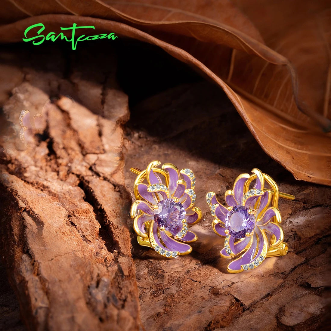 Pendientes de Plata 925 con Circonitas