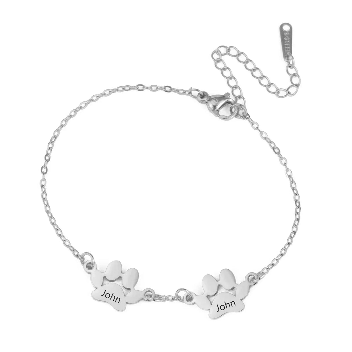 Pulsera Personalizada con Huella y Nombre