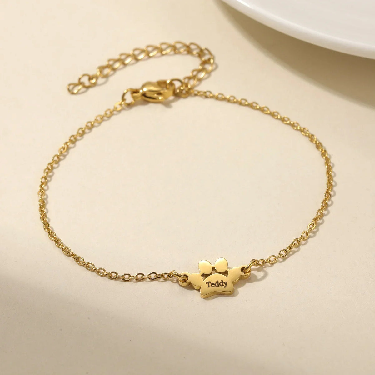 Pulsera Personalizada con Huella y Nombre