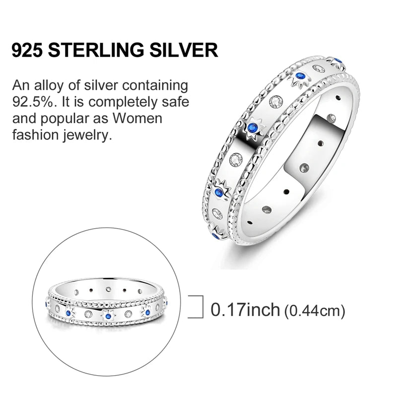 Anillo de Plata 925 con Circonitas