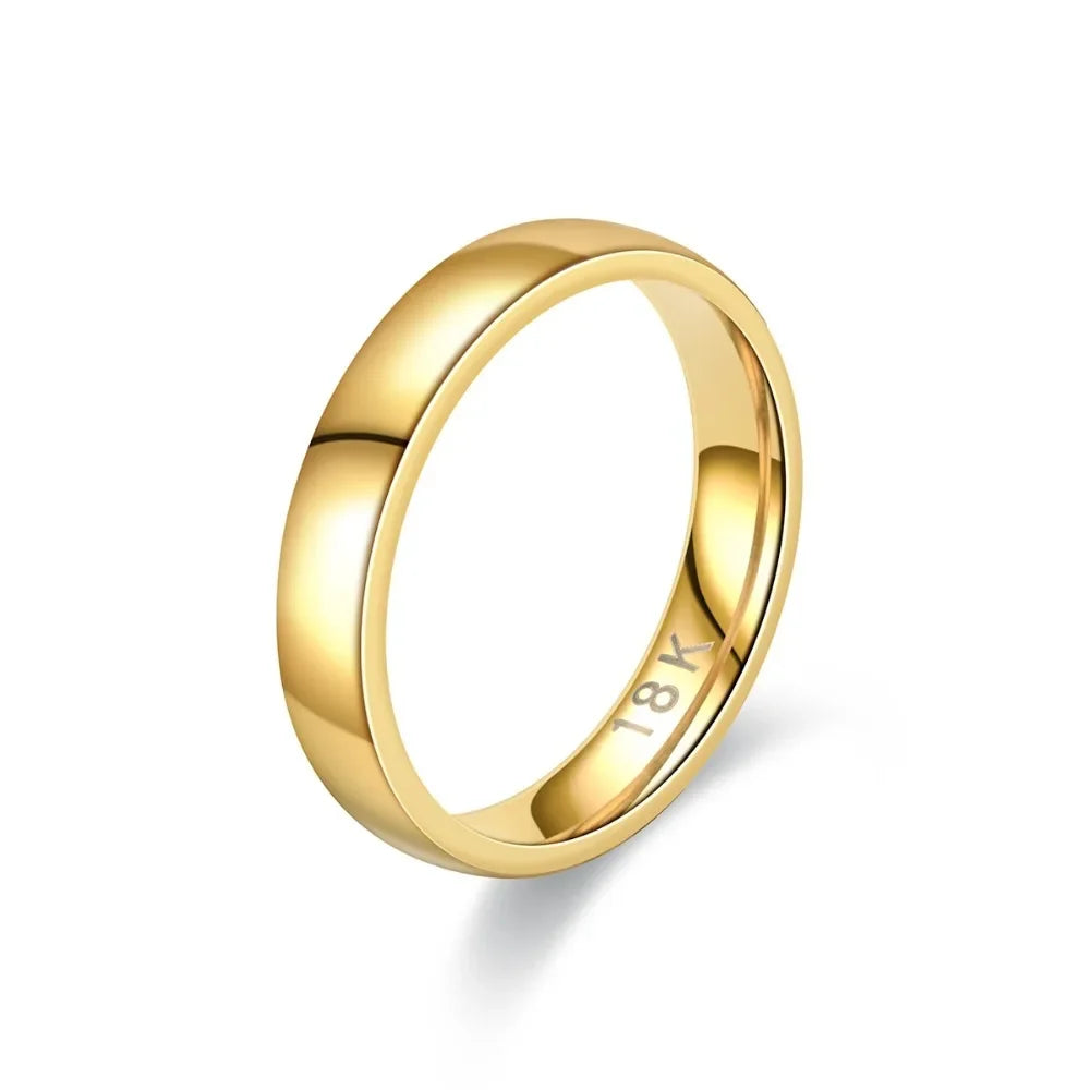 Anillos de Pareja Dorado y Plateado