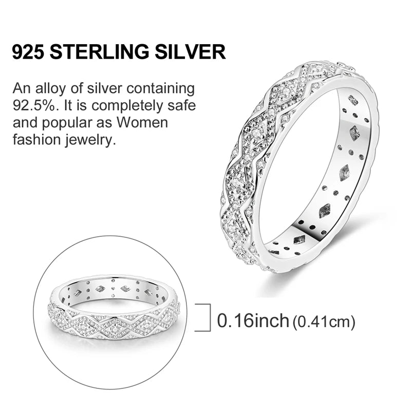 Anillo de Plata 925 con Circonitas