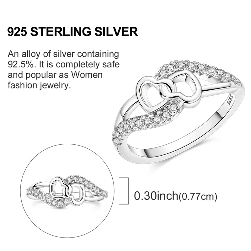 Anillo de Plata 925 con Circonitas