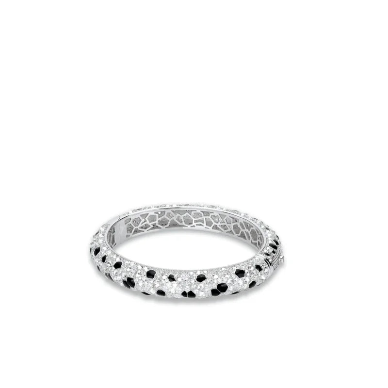 Pulsera de Plata 925 con Diseño Leopardo