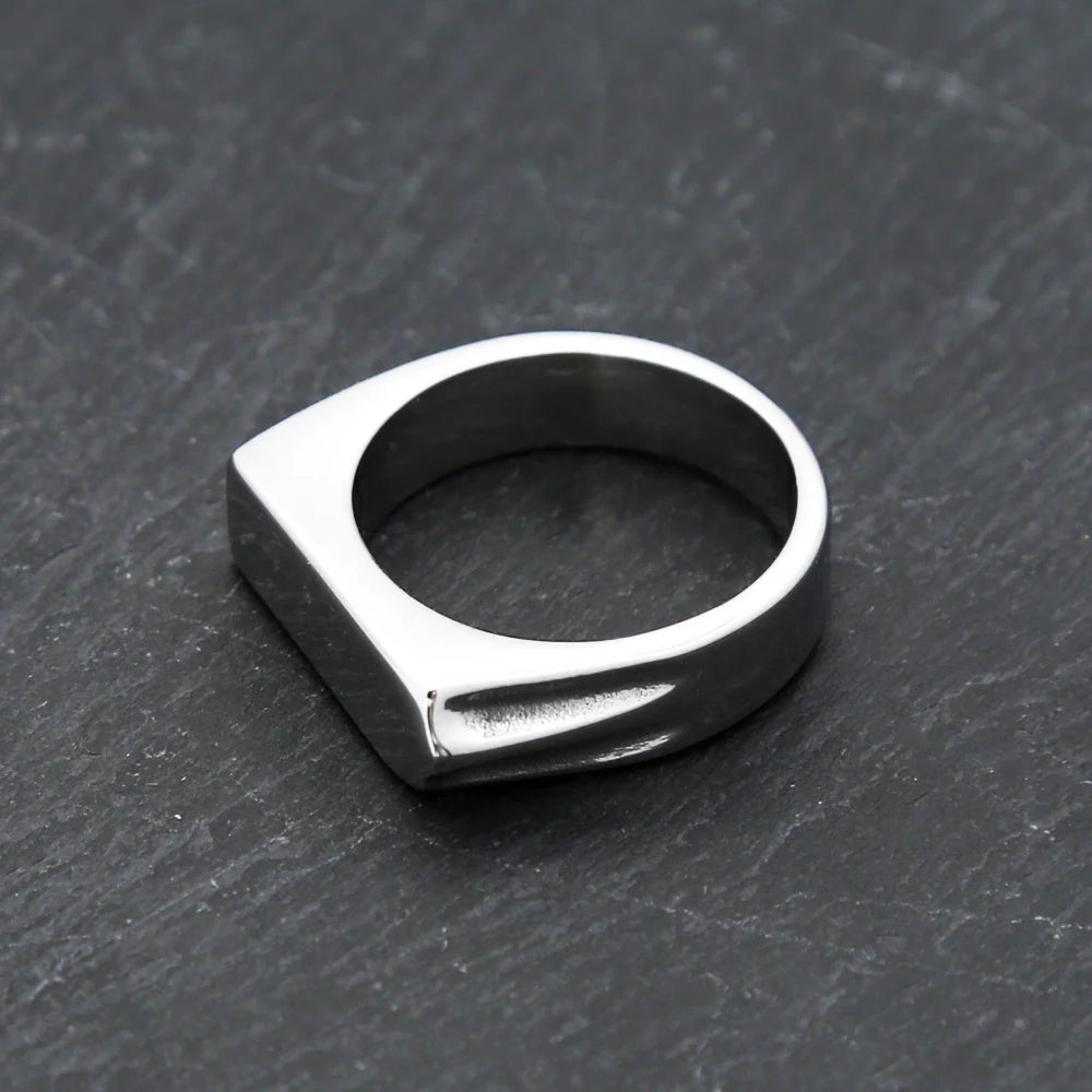 Anillo Sello Punk de Acero 316L