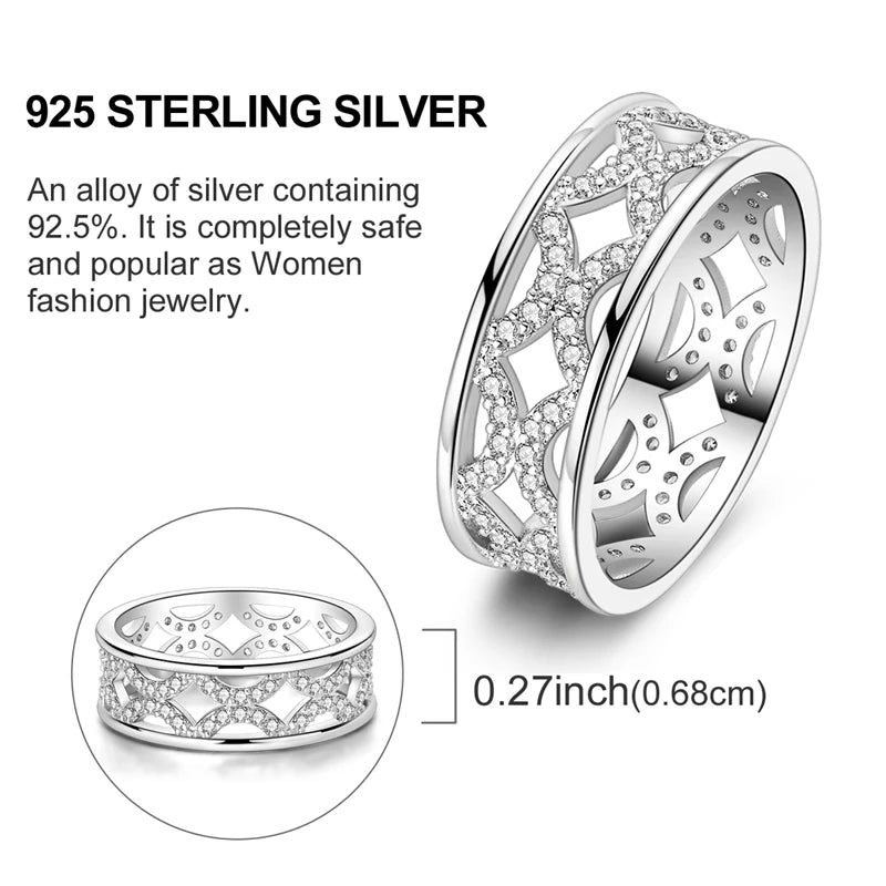 Anillo de Plata 925 con Circonitas