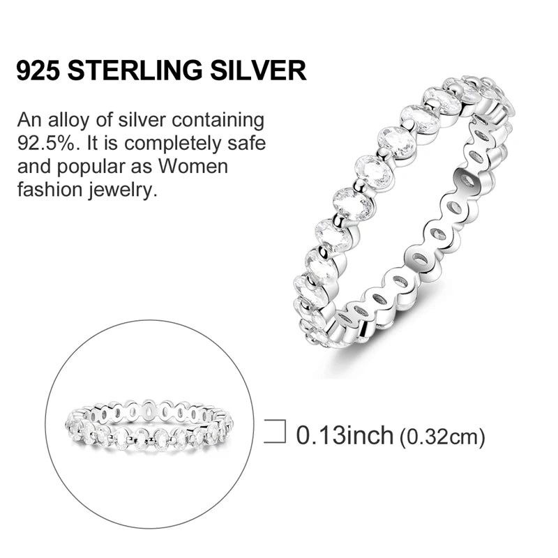 Anillo de Plata 925 con Circonitas