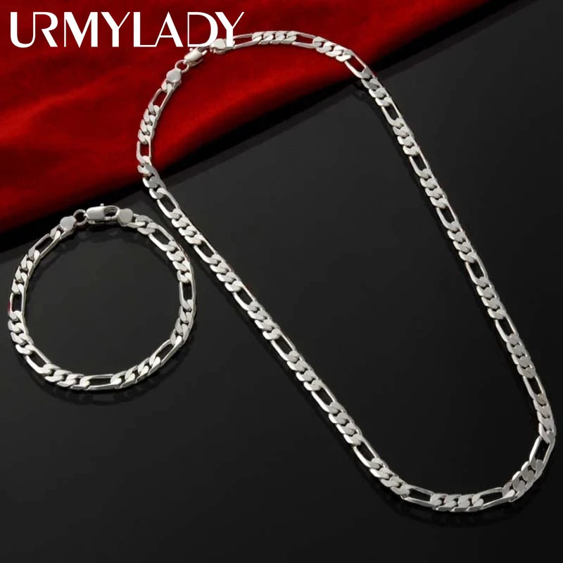 Conjunto de Joyería de Plata 925