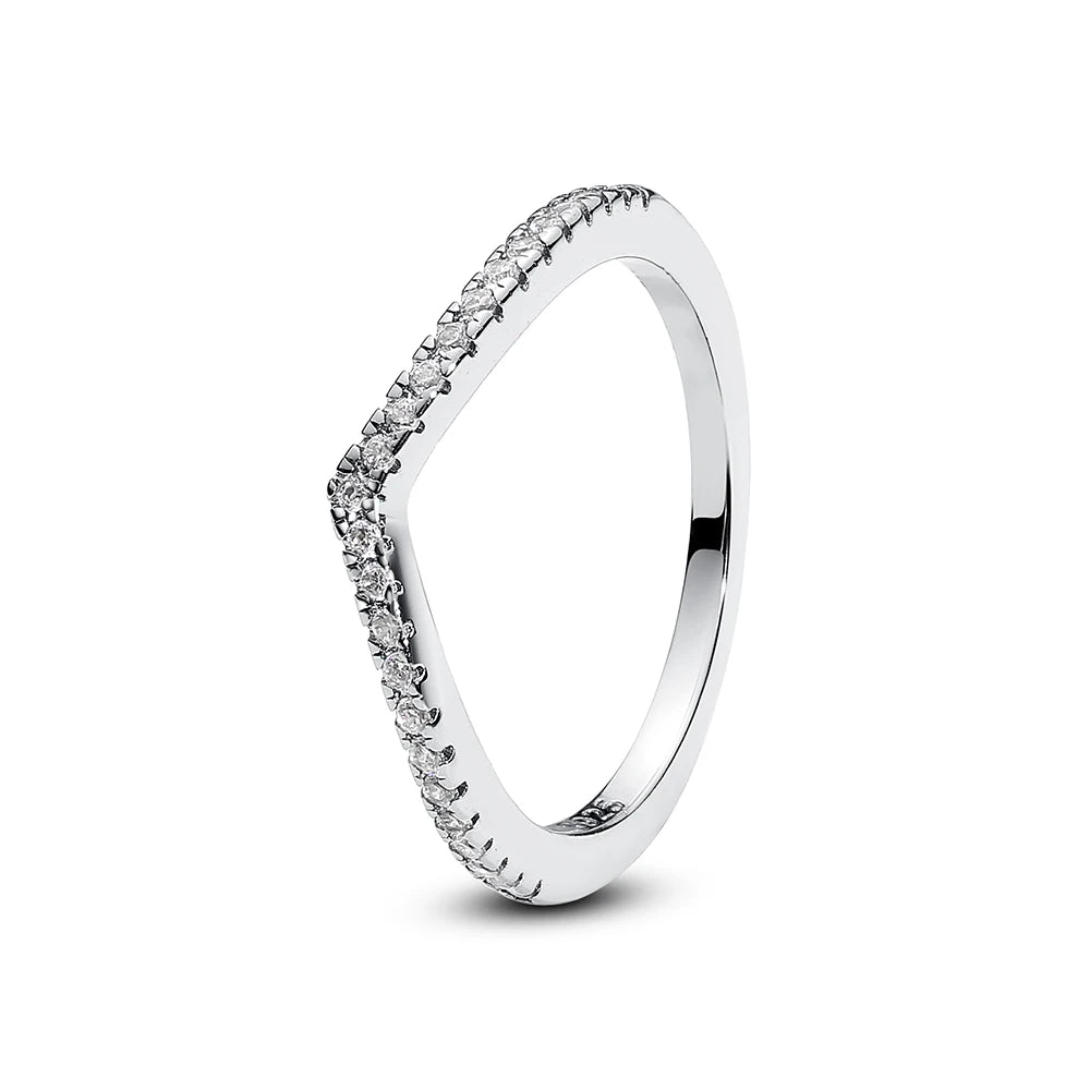 Anillo de Plata 925 con Corazón y Corona