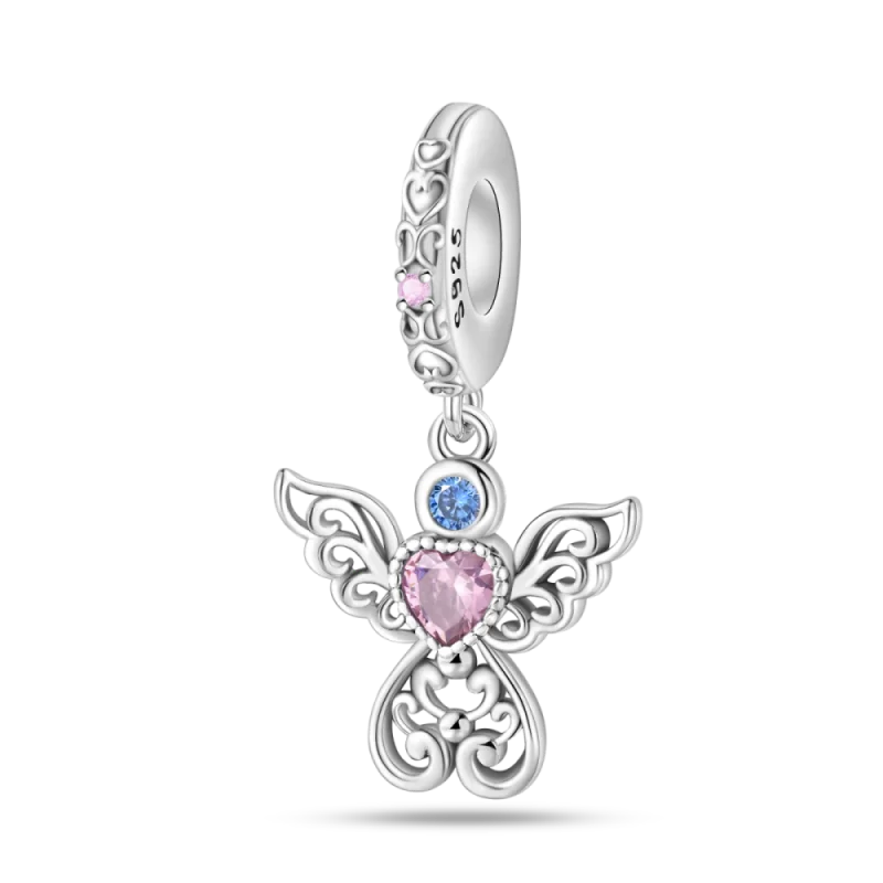 Charm de Plata 925 con Flor Guardiana
