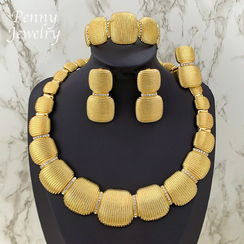 Conjunto de Joyería Brutalista