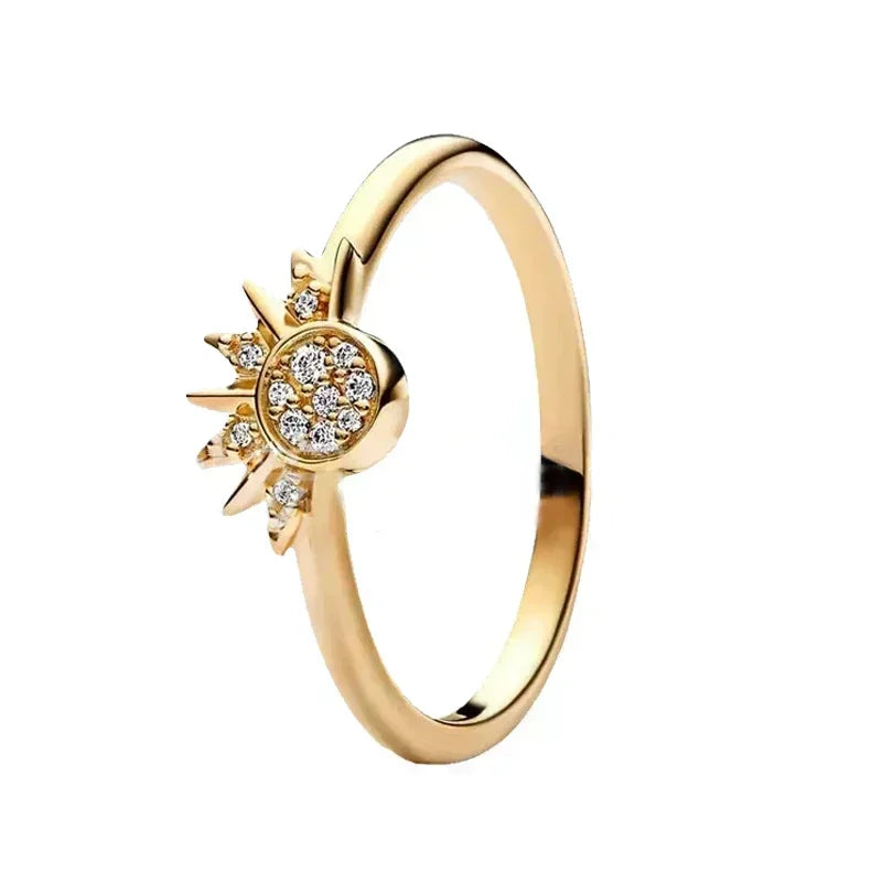 Anillo de Plata 925 con Corona de Corazón