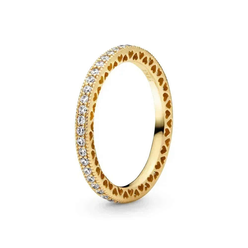 Anillo de Plata 925 con Corona de Corazón